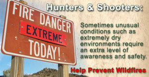 How hunters and shooters can prevent wildfires