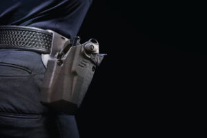 Photo Courtesy of The Safariland Group®- The SafariVault’s design reduces flex and increases crush resistance to safeguard the ALS™ mechanism.