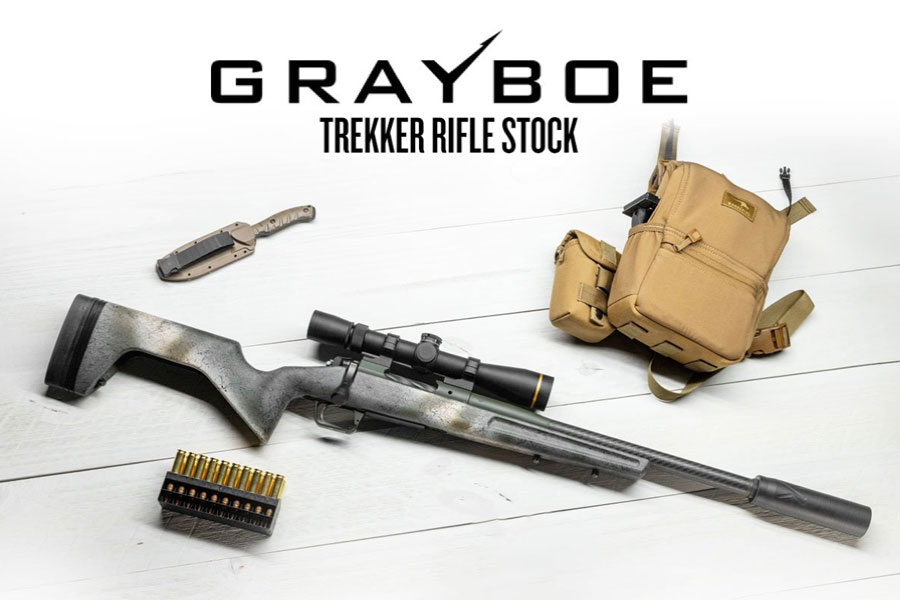 Model 2020 Redline, GRAYBOE Trekker Rifle stock